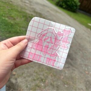 Pink Graphic Sticker